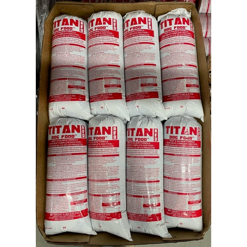 Ross-Wells Titan Red Fine Grind Complete Diet - Flat (8 rolls/40 lbs)