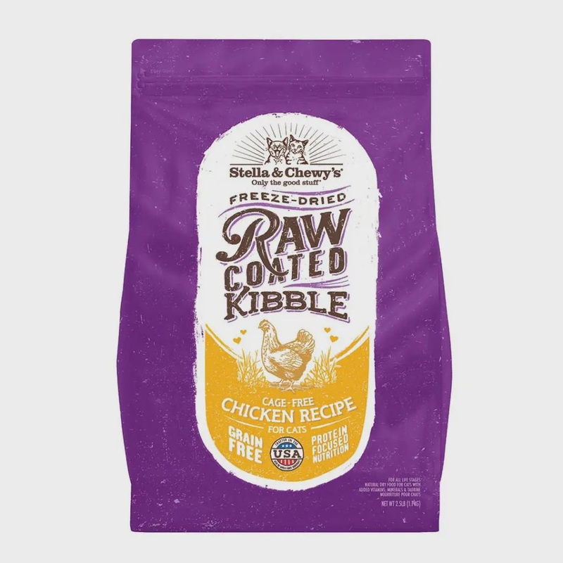 Stella & Chewy's Raw Coated Cage-Free Chicken Recipe for Cats