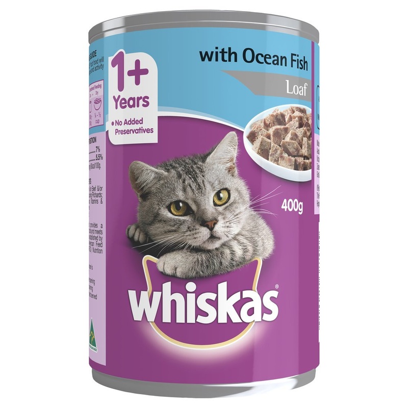 Whiskas Wet Cat Food Ocean Fish Platter 400g