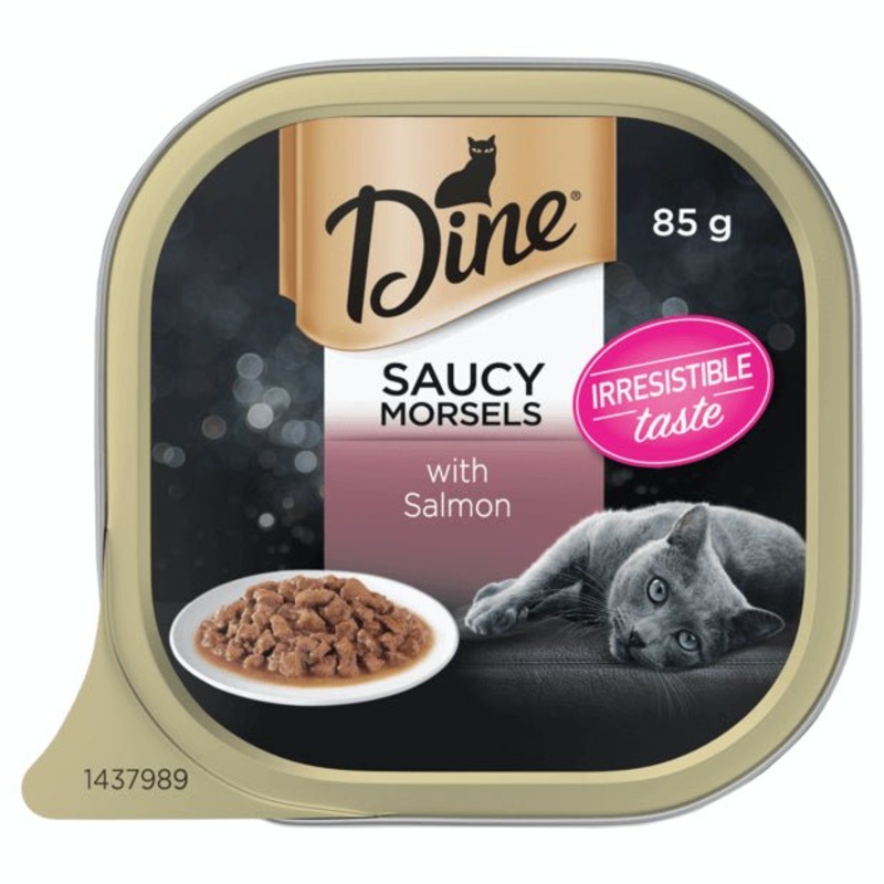 Dine Salmon in Seafood Sauce 85g x 14