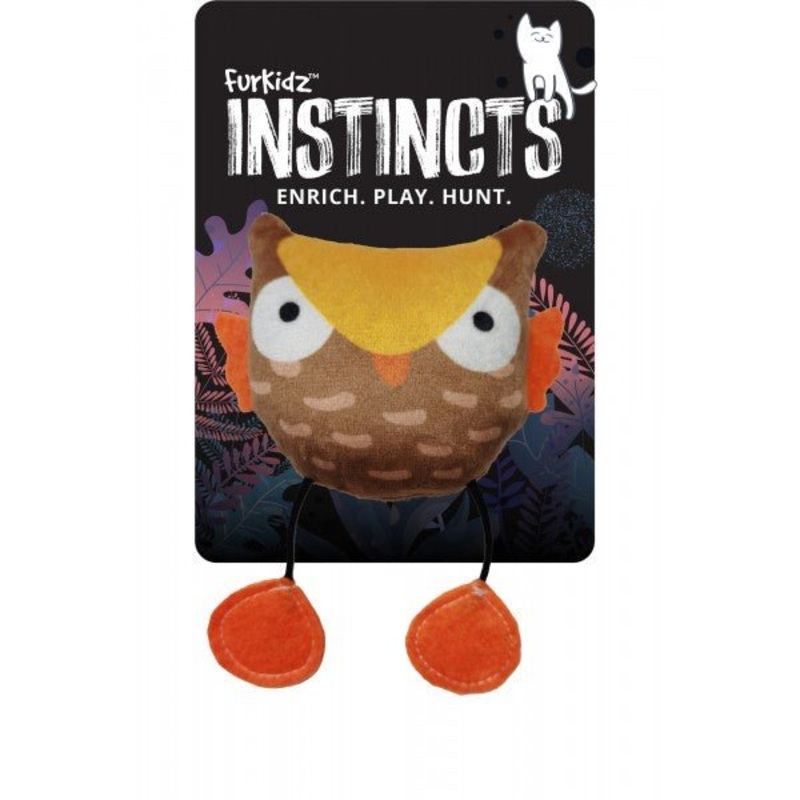 Furkidz Cat Toy Hoot Owl