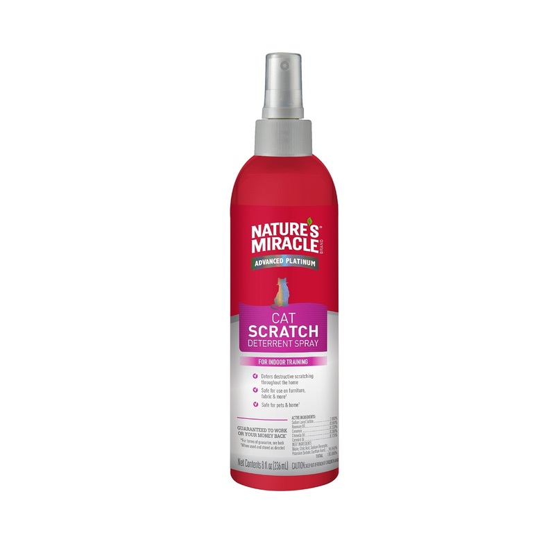 Natures Miracle Scratching Deterrent Spray For Cats 236ml