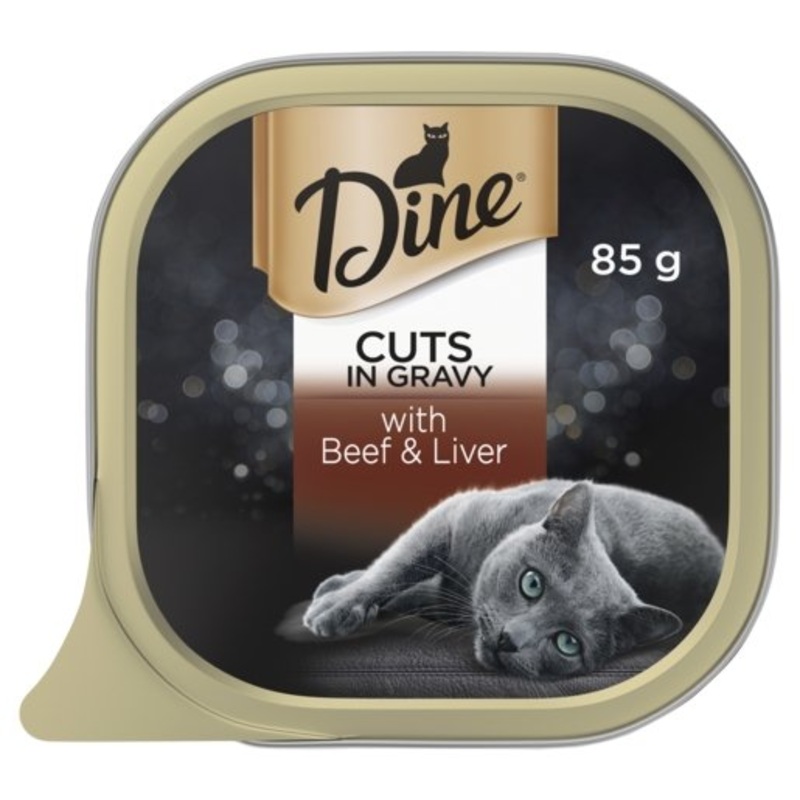 Dine Beef Liver in Gravy 85g