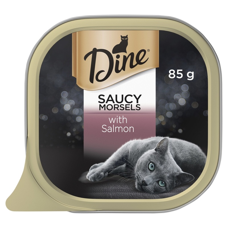 Dine Salmon in Seafood Sauce 85g