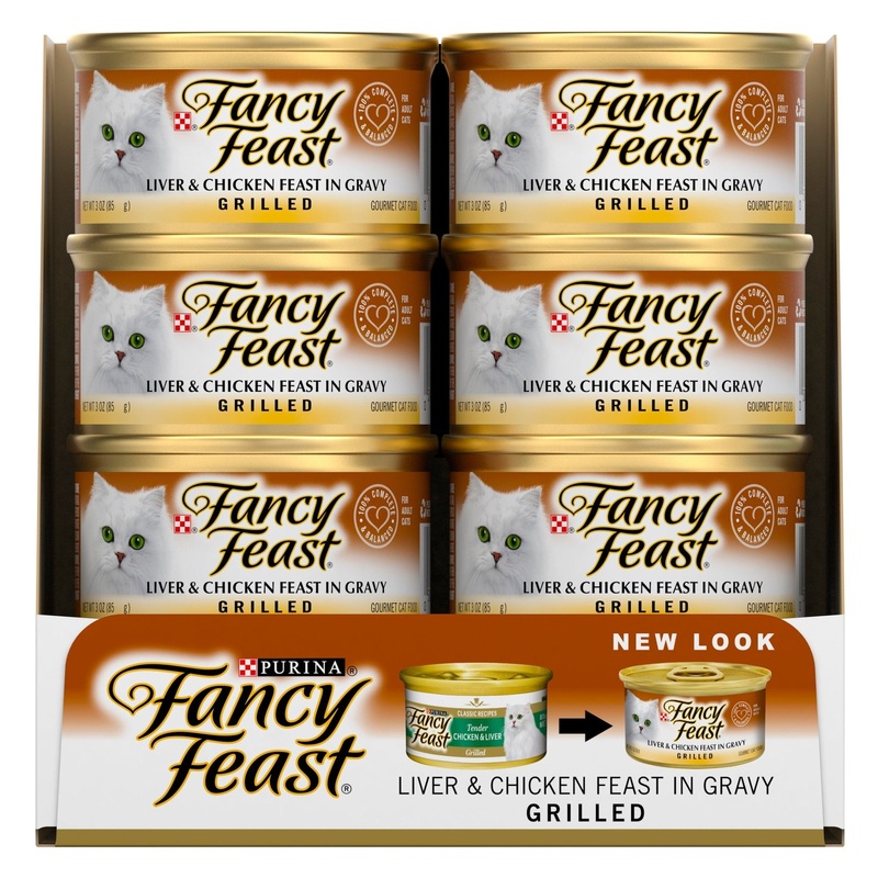 Fancy Feast Grilled Liver & Chicken Feast 85gx24