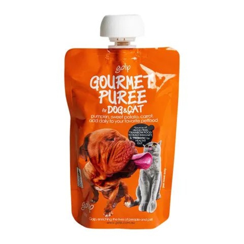 Golp Gourmet Pumpkin Puree For Dogs and Cats 130g
