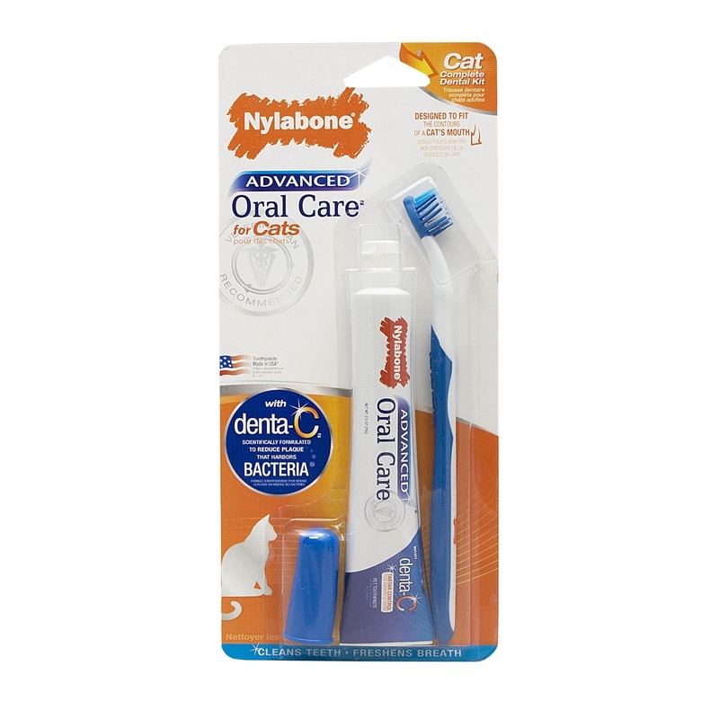 Nylabone Advanced Oralcare - Cat Dental Kit