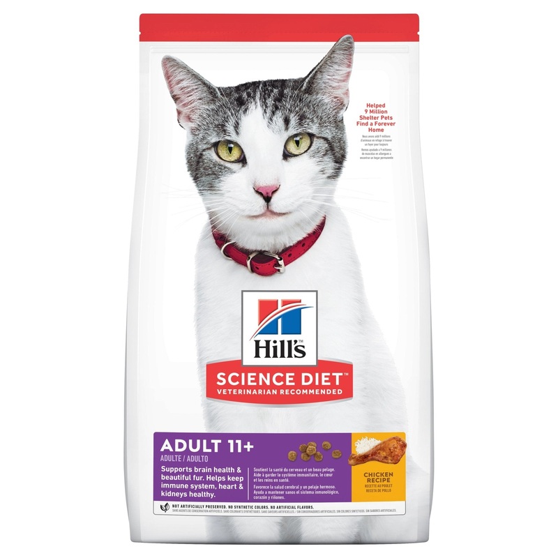 Hill's Science Diet Senior Adult 11+ Dry Cat Food