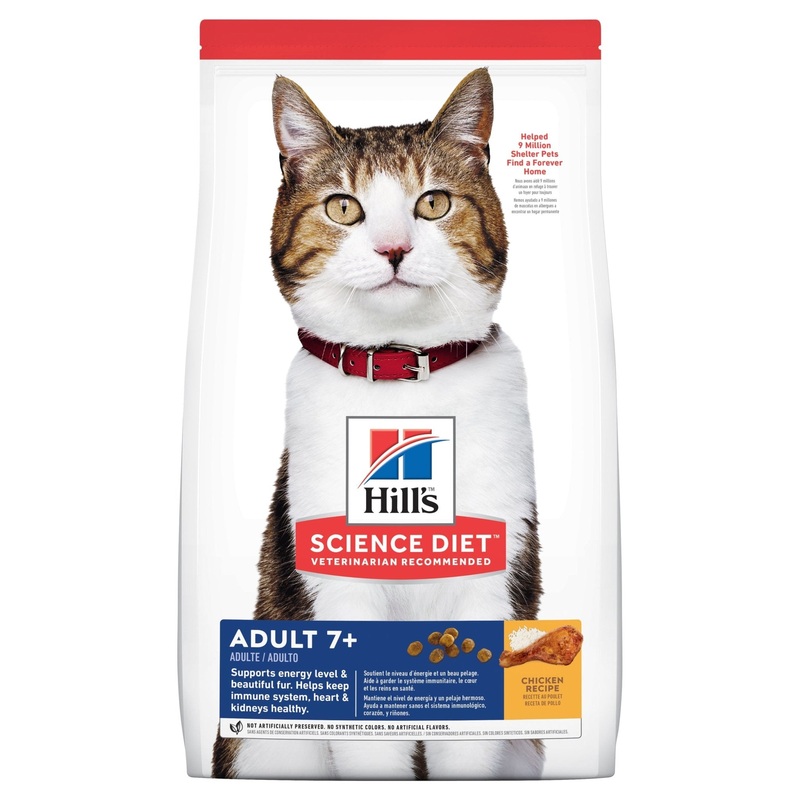Hill's Science Diet Senior Adult 7+ Dry Cat Food