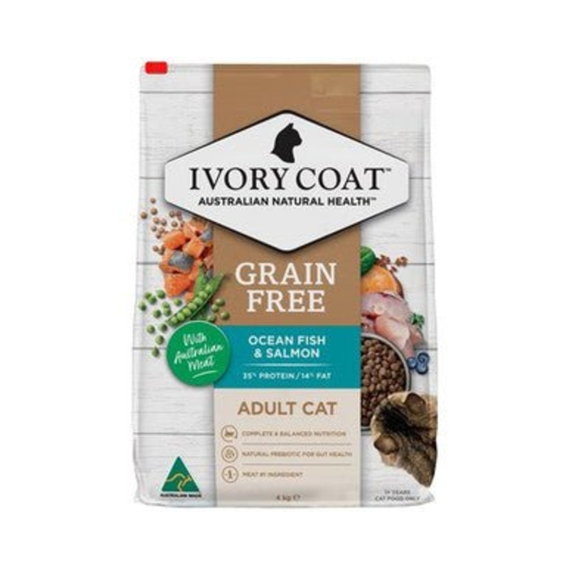 Ivory Coat Grain Free Dry Cat Food Adult Oceanfish and Salmon