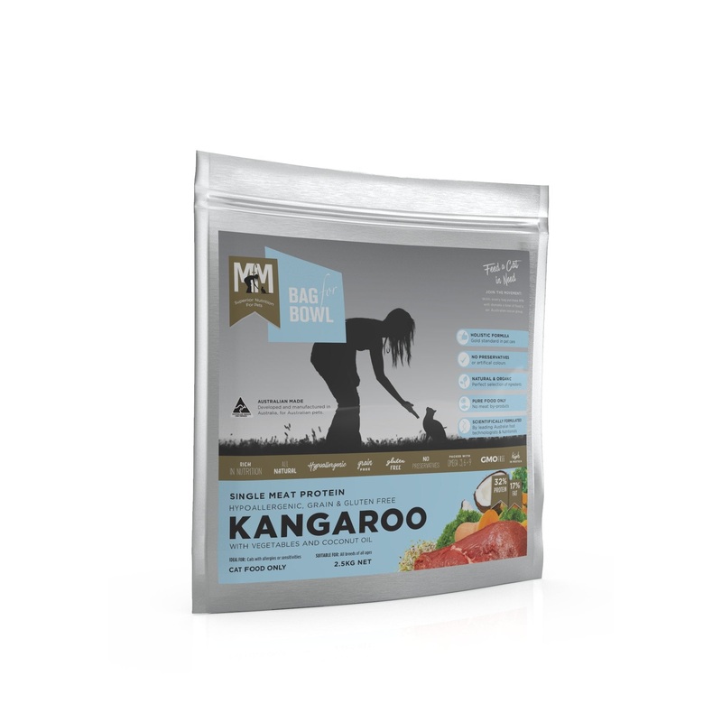 Meals For Meows Dry Cat Food Single Protein Kangaroo 2.5kg