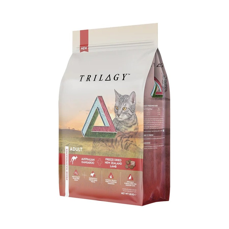 Trilogy Dry Adult Cat Food Kangaroo 1.8kg