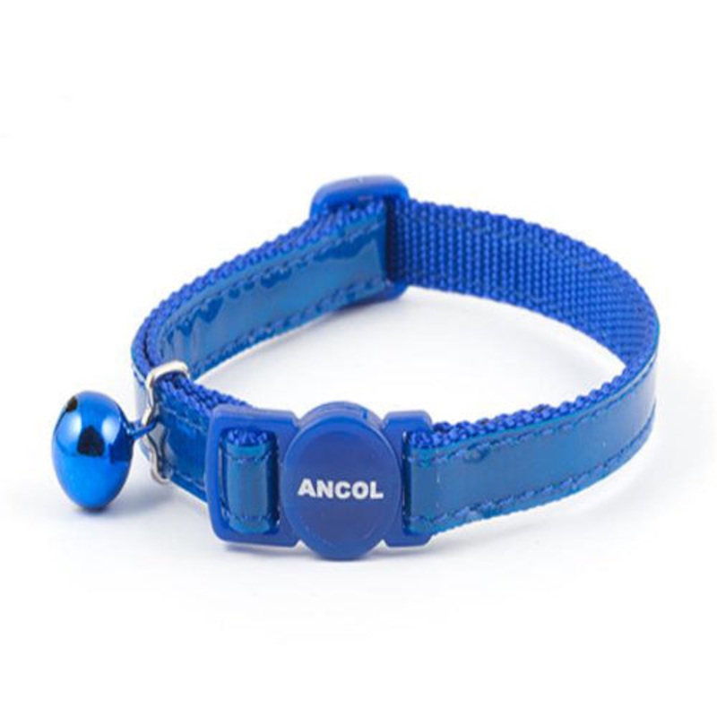 Ancol Cat Collar Reflective Gloss Blue