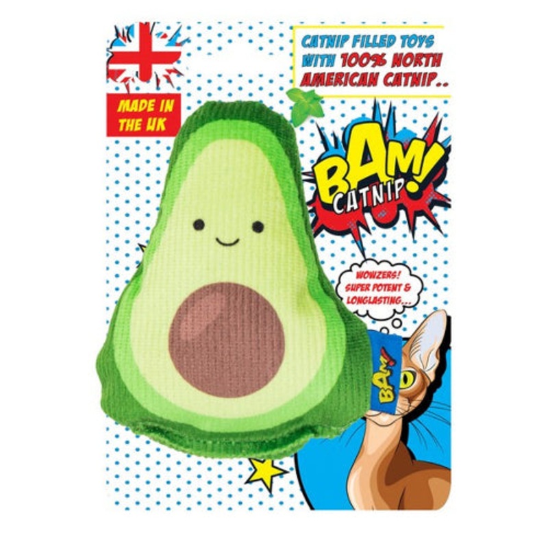 BAM Catnip Avocado Cat Toy