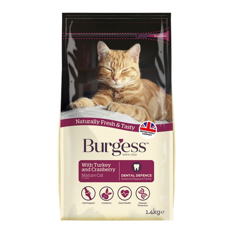 Burgess Cat Mature 1.4kg