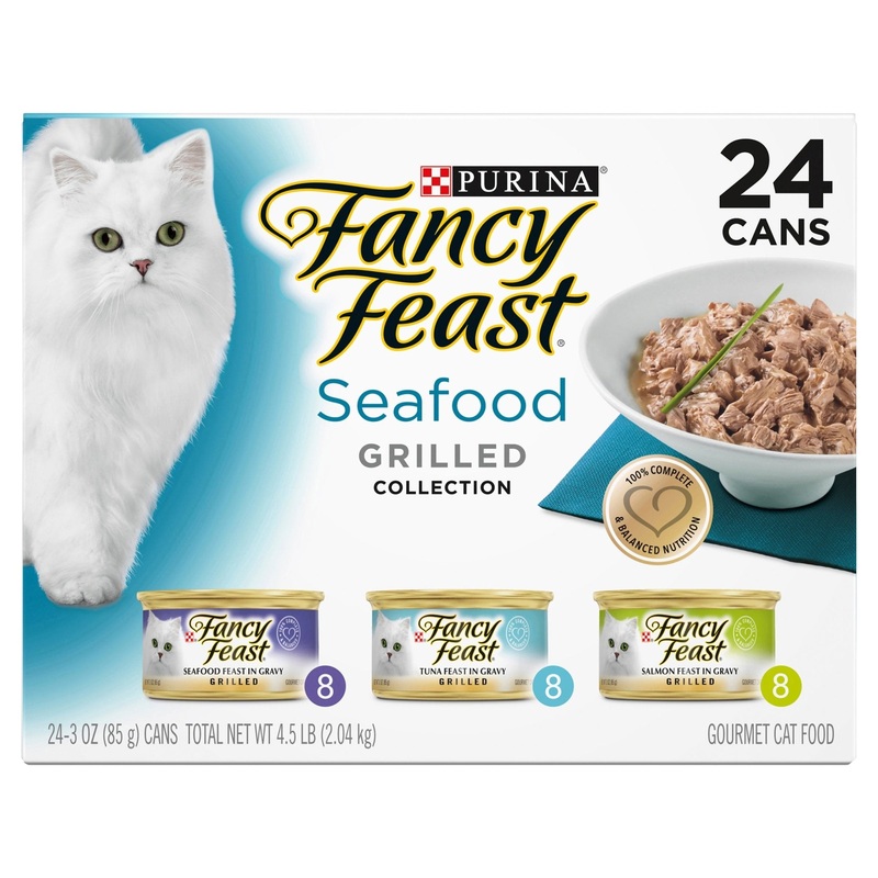 Fancy Feast Grilled Seafood Variety 24x85g
