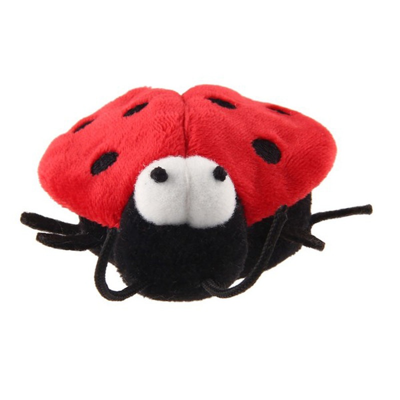 GiGwi Ladybird Motion Activated Beetle Sound Cat Toy