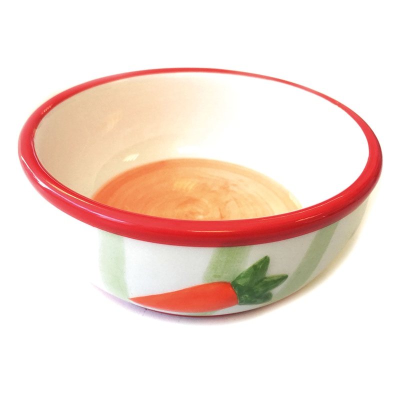 Happy Pet Carrot Bowl Stripe
