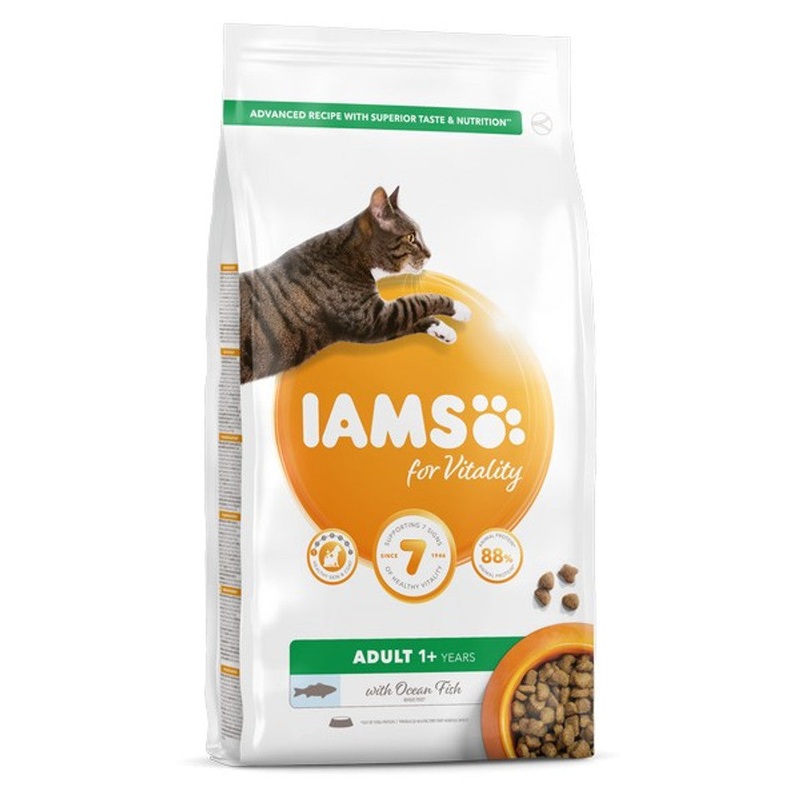 Iams Cat Adult Vitality Ocean Fish 2kg