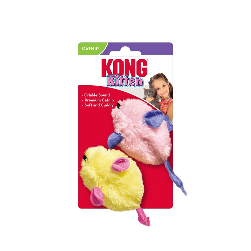KONG Cat Catnip Kitten Mice
