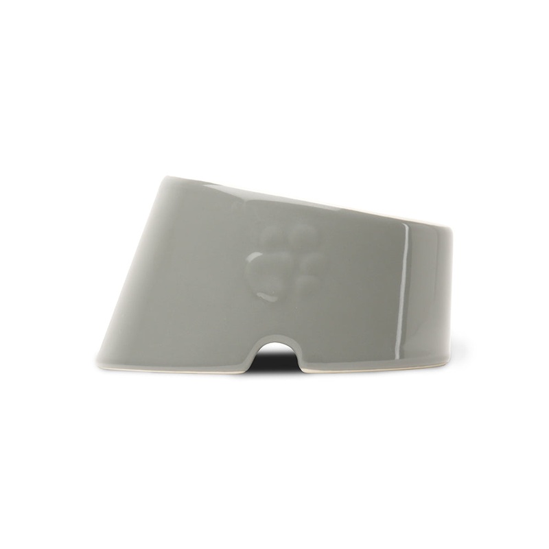 Scruffs Classic Flat Faced Pet Bowl Grey 18cm