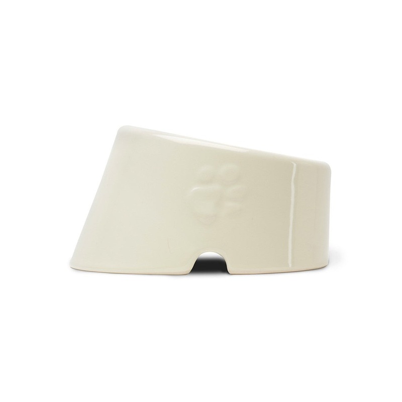 Scruffs Icon Flat Faced Pet Bowl Cream 18cm
