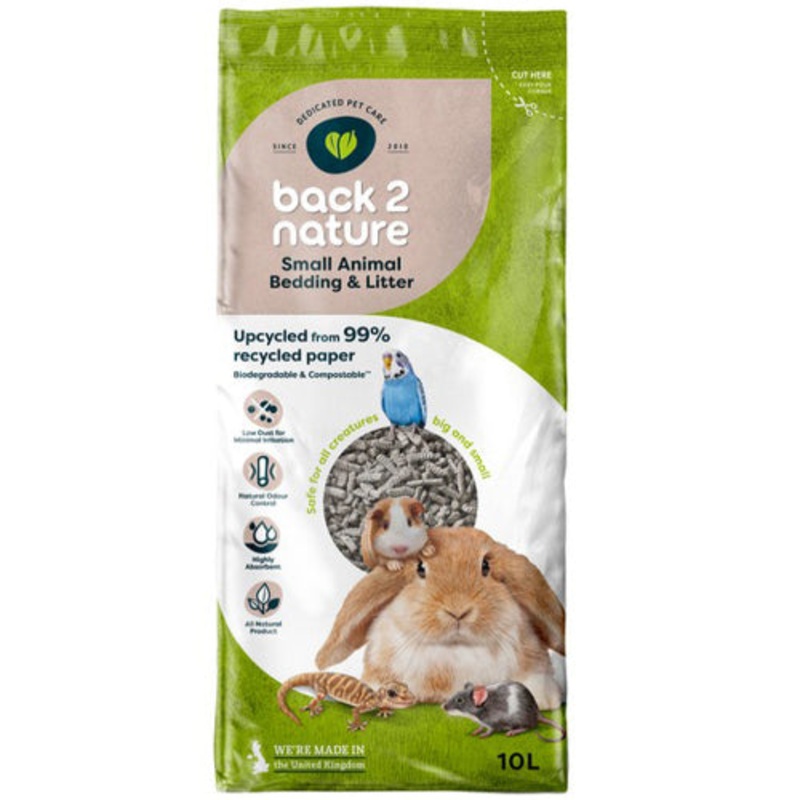 Back 2 Nature Small Animal Litter 10L