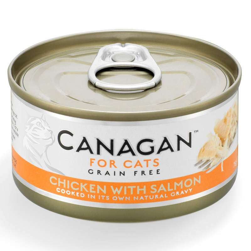 Canagan Cat Tin Chicken & Salmon 75g