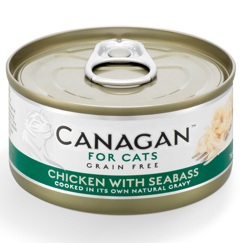 Canagan Cat Tin Chicken & Seabass 75g