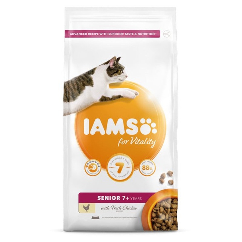 Iams Cat Vitality Senior Chicken 2kg