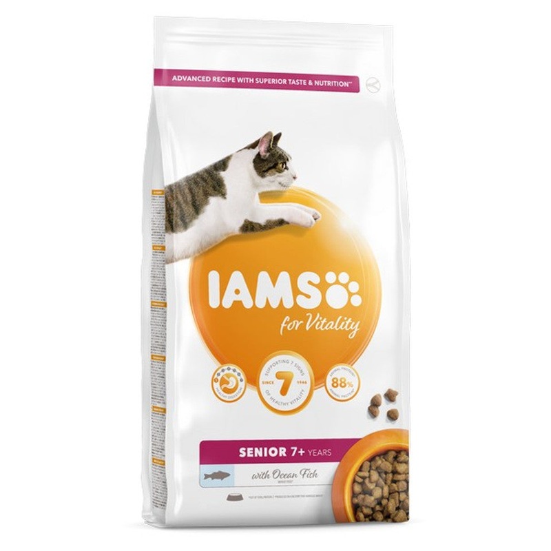 Iams Cat Vitality Senior Ocean Fish 2kg