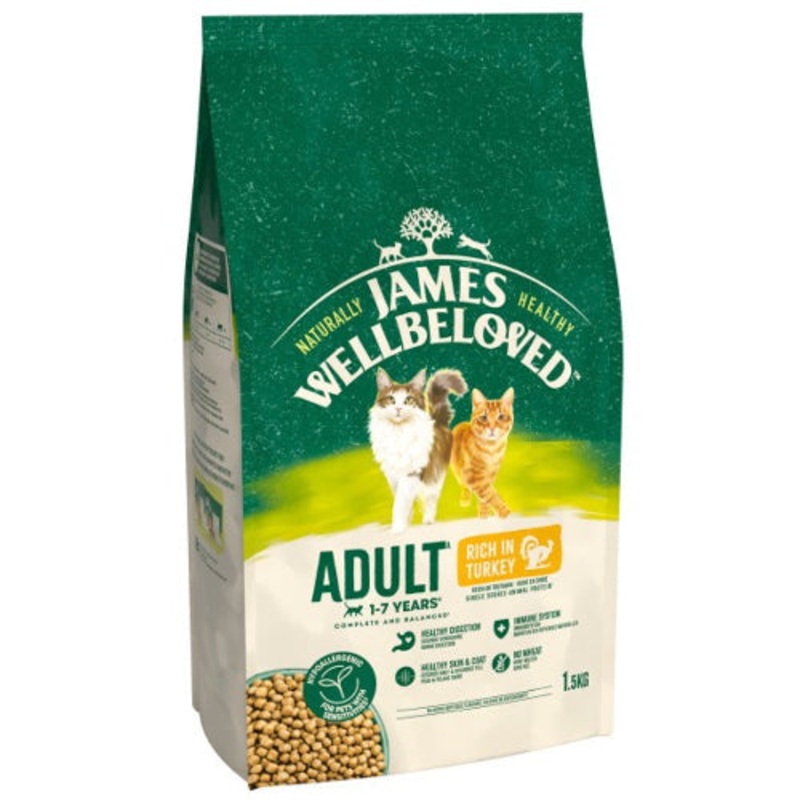 James Wellbeloved Cat Adult Turkey