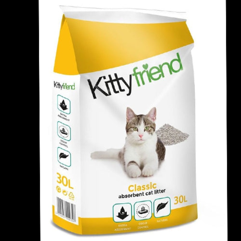 Kitty Friend Classic Cat Litter 30 Litre