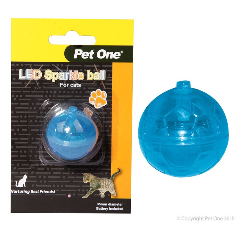 Pet One LED Sparkle Ball 35mm