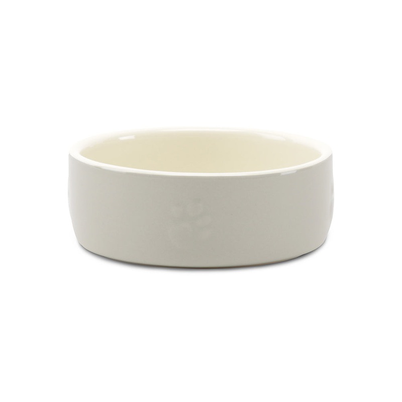 Scruffs Icon Food Bowl Light Grey