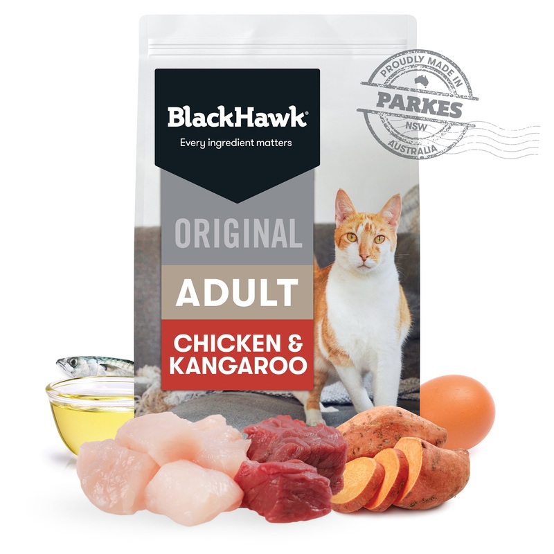 Black Hawk Chicken & Kangaroo Cat Food