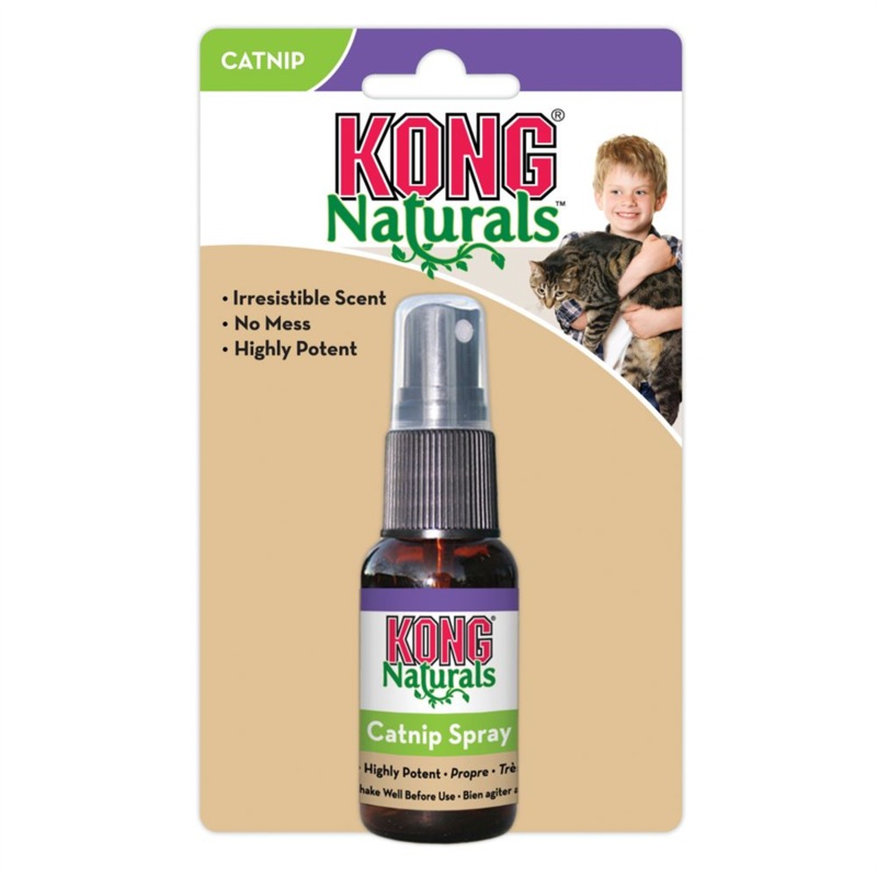 KONG Naturals Catnip Spray Cat Treat