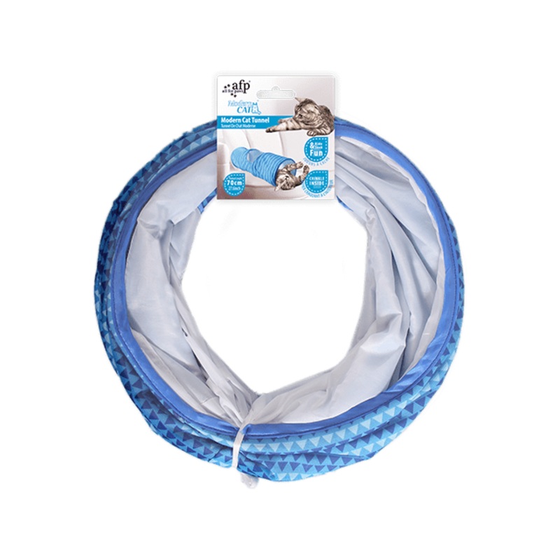 Afb Modern Cat Tunnel - Blue