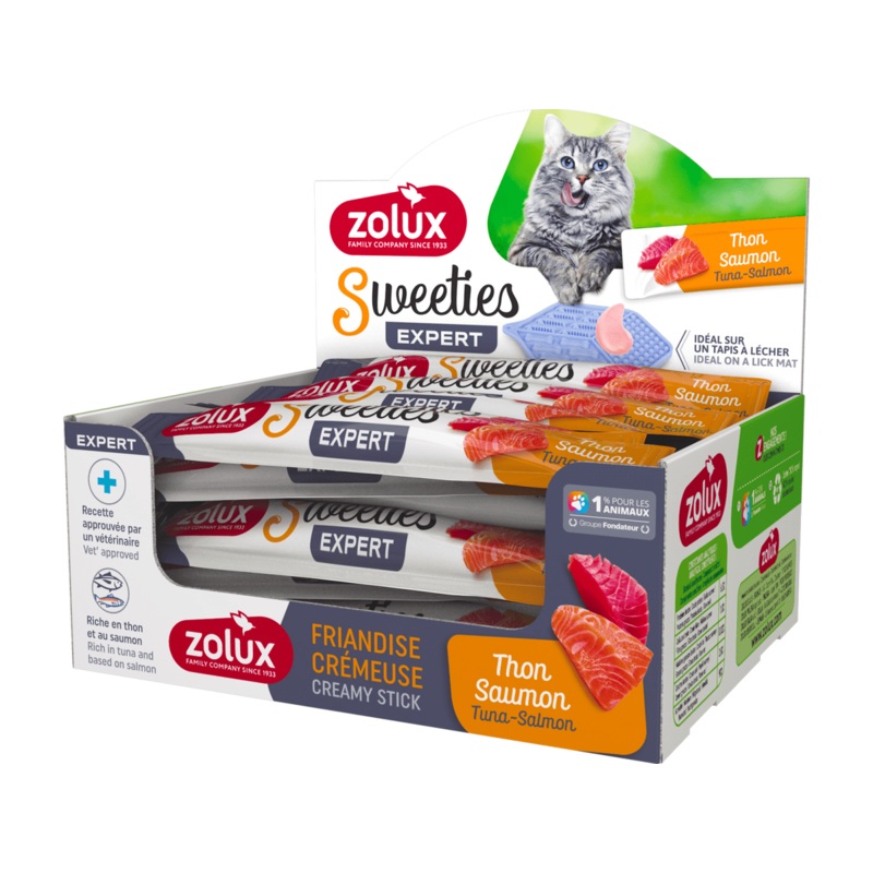 Zolux Sweeties Creamy Stick For Cat - Salmon,