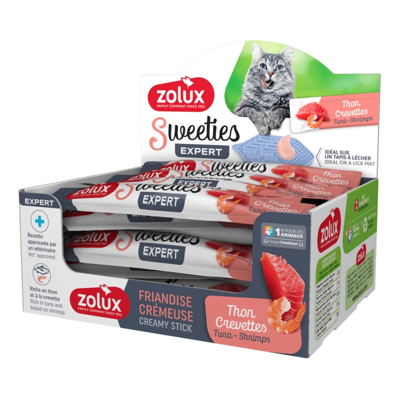 Zolux Sweeties Creamy Stick For Cat - Shrimp
