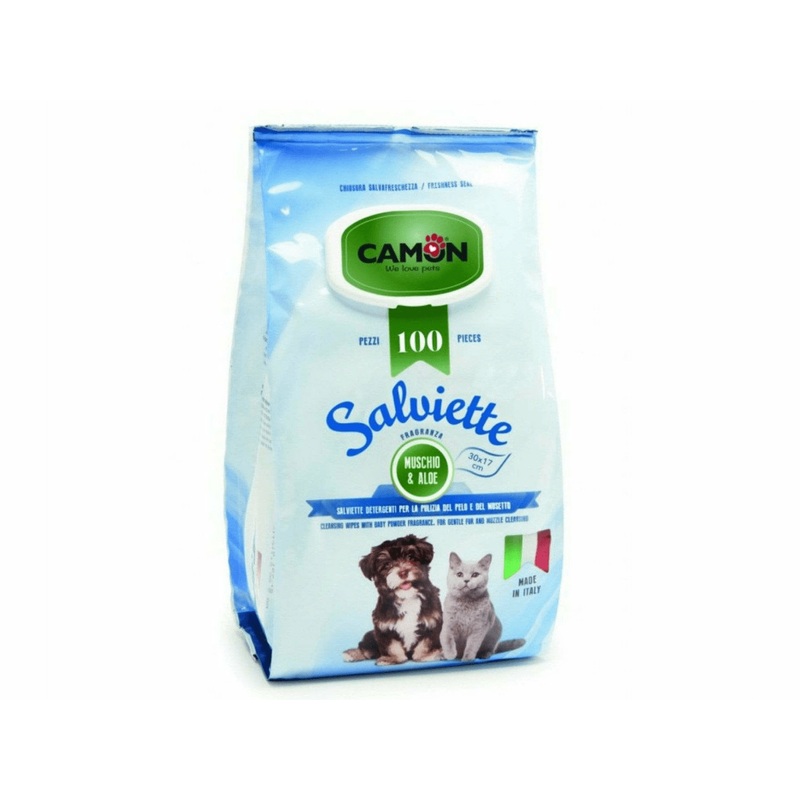 Aloe Vera Cleansing Wipes (100P) W.White Moss  Fragrance