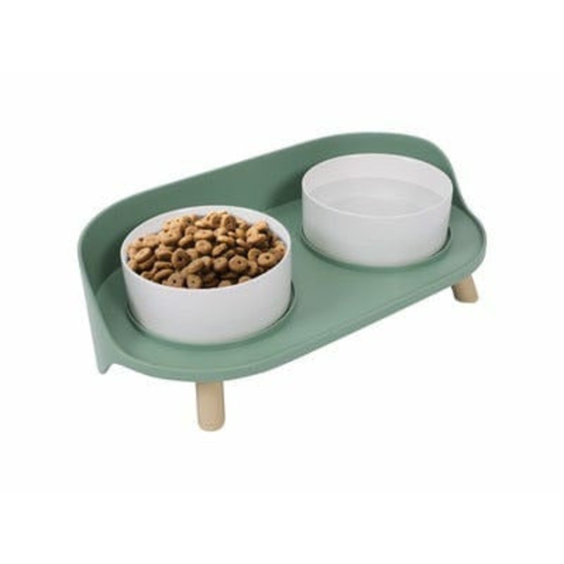 ALTITUDE Double Raised Pet Bowl