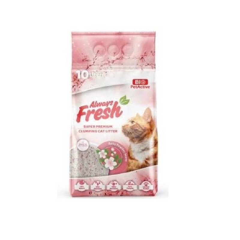 AlwaysFresh Baby Powder Scent (Clumping Cat Litter) 10L