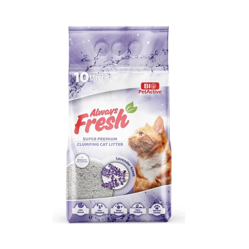 AlwaysFresh Lavender Scent (Clumping Cat Litter) 10L