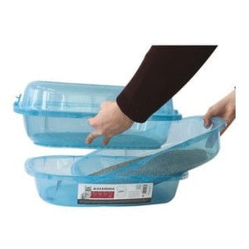 ALEXANDRIA - CAT LITTER TRAY WITH RIM