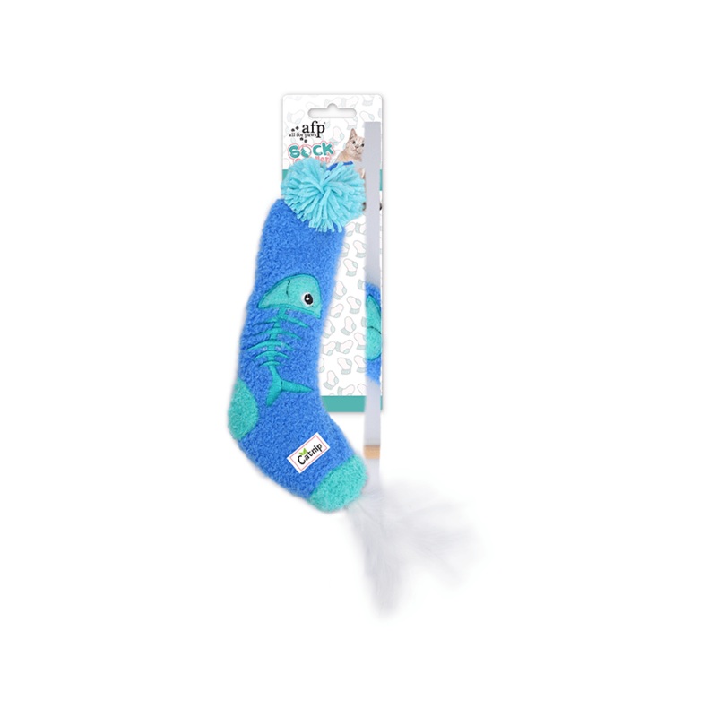 AFP Cat Socks-Sock Wand Fish