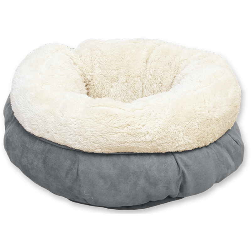 AFP Lambswool - Donut Bed- Grey