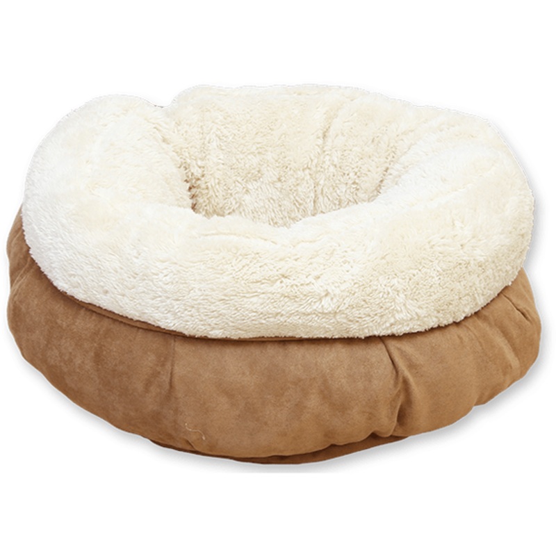 AFP Lambswool - Donut Bed - Tan