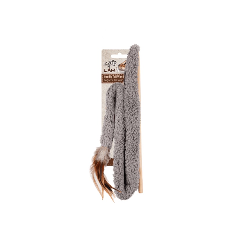 AFP Lambswool - 30" Cuddle Tail Wand