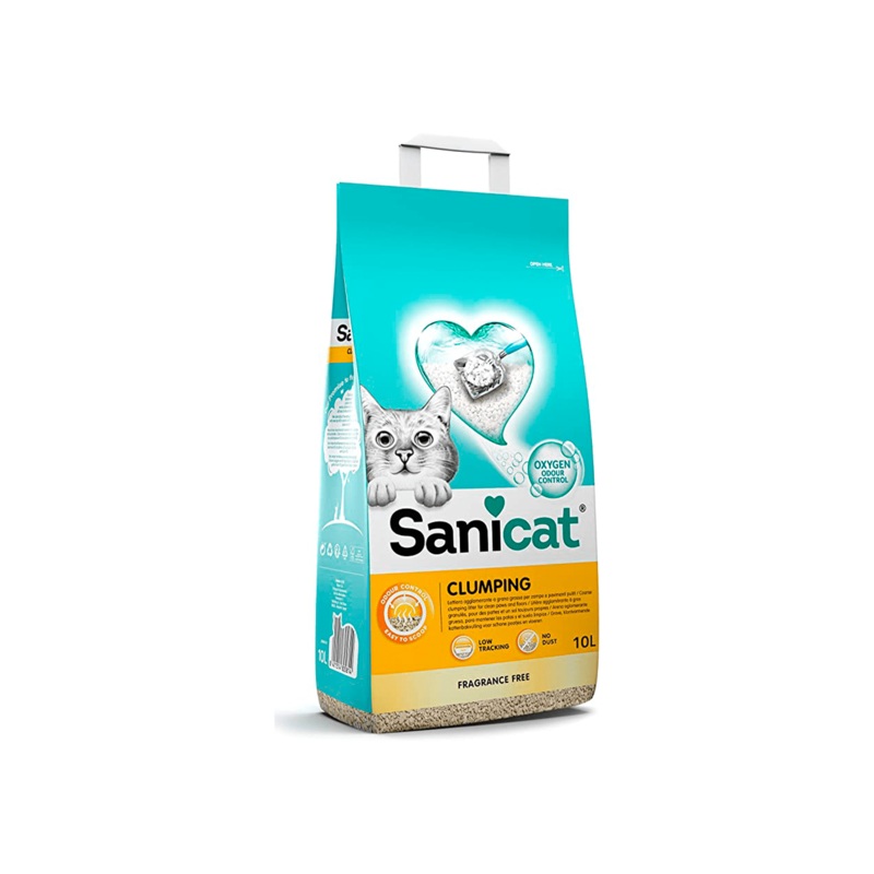 SaniCat Litter Classic Fragrance Free Non Clumping 10L